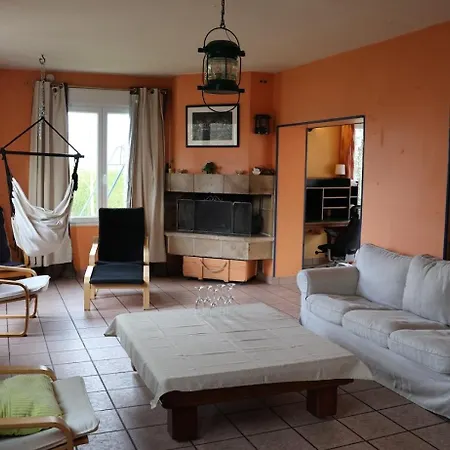 Σπίτι διακοπών Dogfriendly, Grand Jardin Clos, 4 Chambres, Grand Salon Avec Cheminee