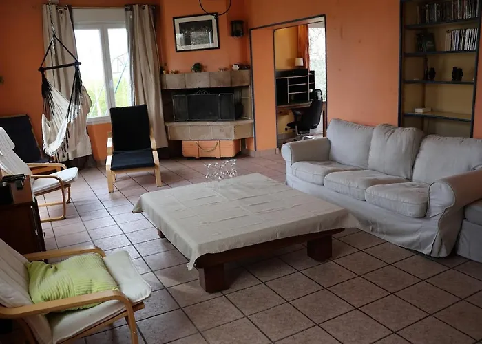 Σπίτι διακοπών Dogfriendly, Grand Jardin Clos, 4 Chambres, Grand Salon Avec Cheminee Saint-Samson